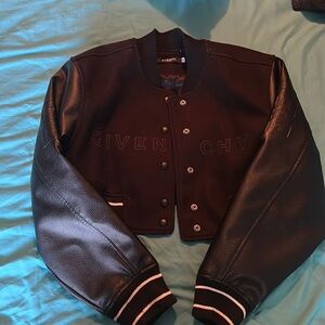 Givenchy Cropped Bomber Jacket
